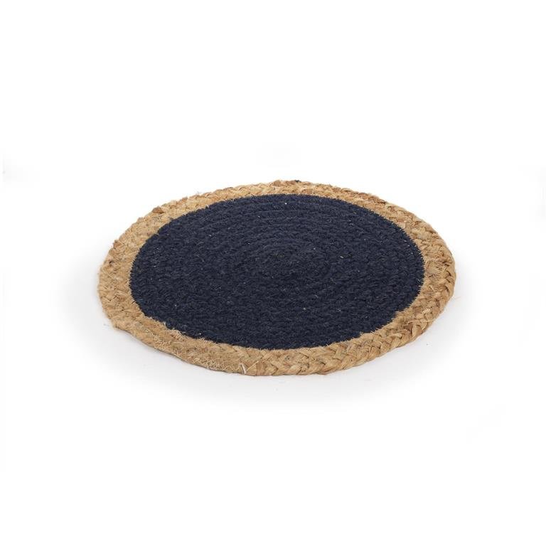 10” Jute/Cotton Candle Mat Large - Image 4